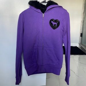 EUC XS Victoria’s Secret PINK Zip Up